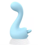 Vibrador Estimulador Dino Com Língua Licker Ponto G Azul