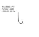 ANZOL 4330 SUPER STRONG MARINE SPORTS COM 100 PEÇAS