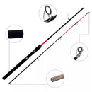 KIT DE PESCA ROSA MOLINETE CARINA 3000 COM VARA 1,5M 10-20 LB 2 PARTES