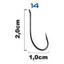 ANZOL MARUSEIGO NICKEL MARINE SPORTS COM 100 PEÇAS