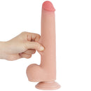 Pênis Realista com Camada Dupla macio e firme 9" - LOVETOY SLIDING-SKIN DUAL LAYER DONG