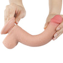 Pênis Realista com Camada Dupla macio e firme 9" - LOVETOY SLIDING-SKIN DUAL LAYER DONG