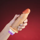 Pênis Real Dick Ultra Realístico Com Vibro 15,3 X 4,5 CM