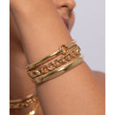 BRACELETE FEMININO LISO ESTILO RÉPLICA