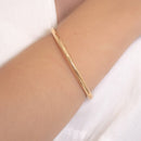 BRACELETE FEMININO LISO FINO