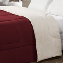 Coberdrom Cama Solteiro Maya Sherpa Lã Carneiro Manta Soft
