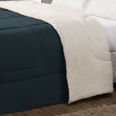 Coberdrom Cobertor Queen 1 Peça Maya Manta Soft e Sherpa de Carneiro 100% Poliéster