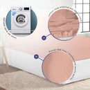 Kit Jogo de Cama Laura 3 Peças Colchão King Percal 200 Fios