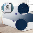 Kit Jogo de Cama Laura 2 Peças Colchão Solteiro 200 Fios