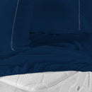 Kit Jogo de Cama Laura 2 Peças Colchão Solteiro 200 Fios