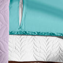 Porta Travesseiro Avulso 70cm x 50cm Com Debrum 1 Peça Paris Matelado 100% Algodão Percal 150 Fios