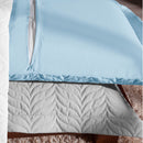 Porta Travesseiro Avulso 70cm x 50cm Com Debrum 1 Peça Paris Matelado 100% Algodão Percal 150 Fios