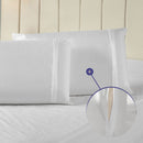 Protetor de Travesseiro 68cm x 48cm 1 Peça Impermeável 100% Polipropileno - Branco