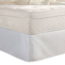 Saia Para Box de Colchão Queen 1 Peça Matelada 100% Poliéster - Branco