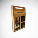 Kit Presente Zaro Café Intenso em Grãos 500g + 2 Canecas Pretas 170ml
