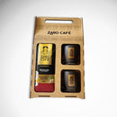 Kit Presente Zaro Café Moderado Moído 500g + 2 Canecas Pretas 170ml
