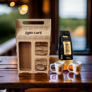 Kit Presente Zaro Café Suave em Grãos 500g + 2 Canecas Brancas 170ml