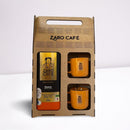 Kit Presente Zaro Café Suave Moído 500g + 2 Canecas Laranja 200ml