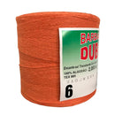 Barbante Dubom Alaranjado - 2 Kg - Fio 6 - 2300m