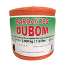 Barbante Dubom Alaranjado - 2 Kg - Fio 8 - 1570m