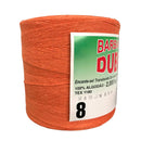 Barbante Dubom Alaranjado - 2 Kg - Fio 8 - 1570m