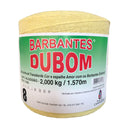 Barbante Dubom Amarelo Bebê - 2 Kg - Fio 8 - 1570m