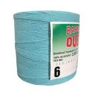 Barbante Dubom Azul Bebê - 2 Kg - Fio 6 - 2300m