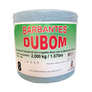Barbante Dubom Azul Celeste - 2 Kg - Fio 8 - 1570m