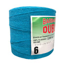 Barbante Dubom Azul Turquesa - 2 Kg - Fio 6 - 2300m