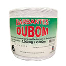 Barbante Dubom Branco Neve - 2 Kg - Fio 6 - 2300m