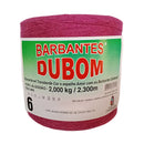 Barbante Dubom Magenta - 2 Kg - Fio 6 - 2300m