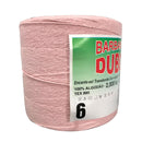 Barbante Dubom Rosa Bebê - 2 Kg - Fio 6 - 2300m