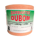 Barbante Dubom Salmão - 2 Kg - Fio 8 - 1570m