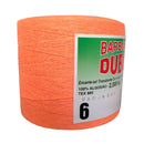 Barbante Dubom Salmão Neon - 2 Kg - Fio 6 - 2300m