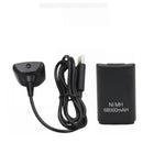 Bateria Controle Para Xbox 360 68000mah + Cabo Carregado