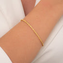 PULSEIRA CORDÃO BAIANO FEMININA 4MM