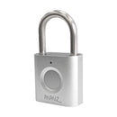 Cadeado Digital com Biometria 30mm Prata CF30 Papaiz
