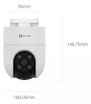 Câmera Wifi Externa Color Noturna H8C 1080p r100 1k2wkfl Ezviz