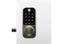 Fechadura Digital YDD 120 CROMADA Senha, chave a prova dagua