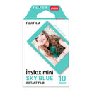 Filme Instax Mini Sky Blue com 10 Fotos - Fujifilm