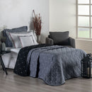 Kit Cobre Leito Dupla Face Solteiro Bordado Renove Hipercal 400 Fios