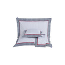 Kit Cobre Leito Dupla Face Casal Queen Bordado Renove Hipercal 400 Fios
