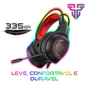 Headset Gamer Sniper 7.1 USB Iluminação RGB Fantech HG16