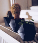1 Kit com 3 Vasos de flores de Geometria