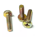 50 Pç Parafuso Máquina Cabeça Panela Phillips M5 5mm x 25mm
