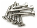 200 pçs Parafuso Chata Phillips Inox Atarrachante 4,8 x 45