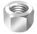 50x Peças PORCA SEXTAVADA MA 5mm Chave 8mm ZINCADO BRANCO