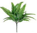 3x Samambaia Artificial Plantas Casa parede Folhagem 50x35cm