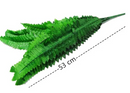 Samambaia Artificial Plantas Casa parede Folhagem 50 x 35 cm