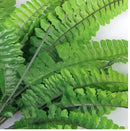 3x Samambaia Artificial Plantas Casa parede Folhagem 50x35cm